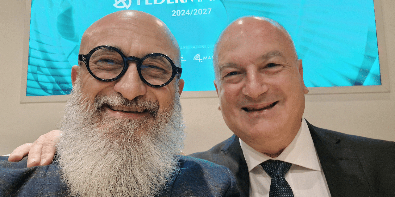 [nella foto Fulvio D'Alessandro Presidente Federmanager Cuneo e Valter Quercioli Presidente nazionale Federmanager]